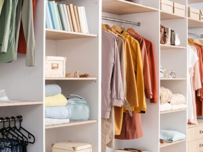 Kleiderschrank nach Farben sortieren Tipps für mehr Ordnung