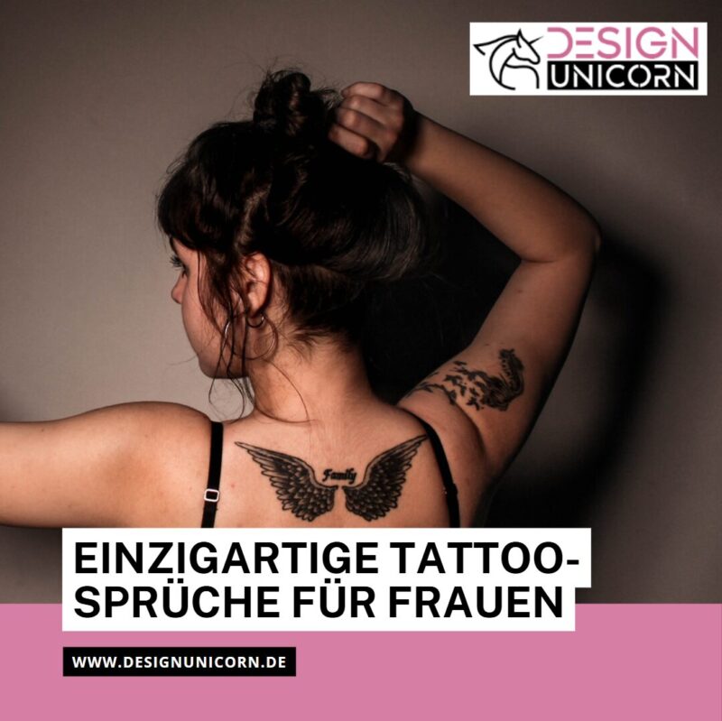 Tattoo Hufte Frau Spruch