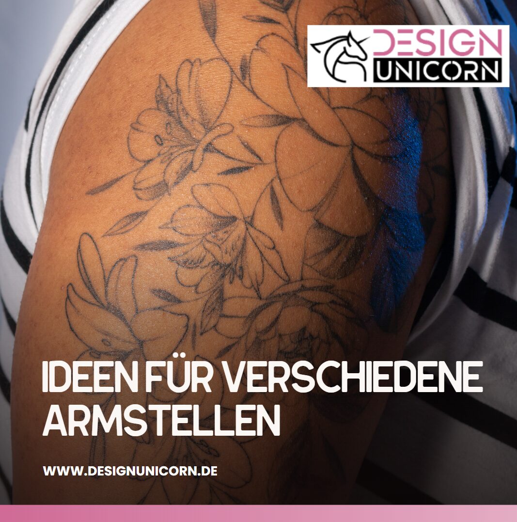 Blumen Tattoo am Arm Ideen für verschiedene Armstellen Blumen Tattoo am Arm Ideen für verschiedene Armstellen