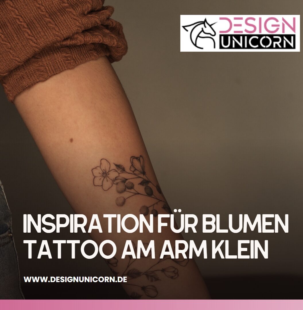Inspiration für Blumen Tattoo am Arm klein Inspiration für Blumen Tattoo am Arm klein