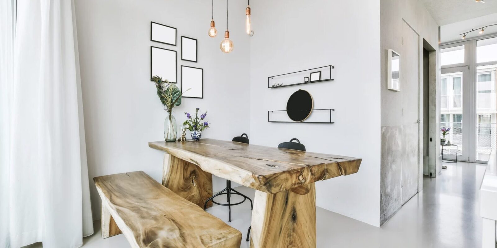 Schmales Esszimmer einrichten