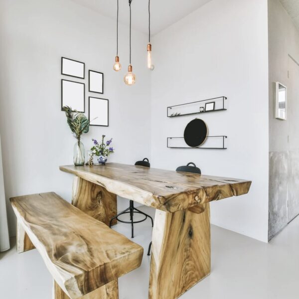 Schmales Esszimmer einrichten