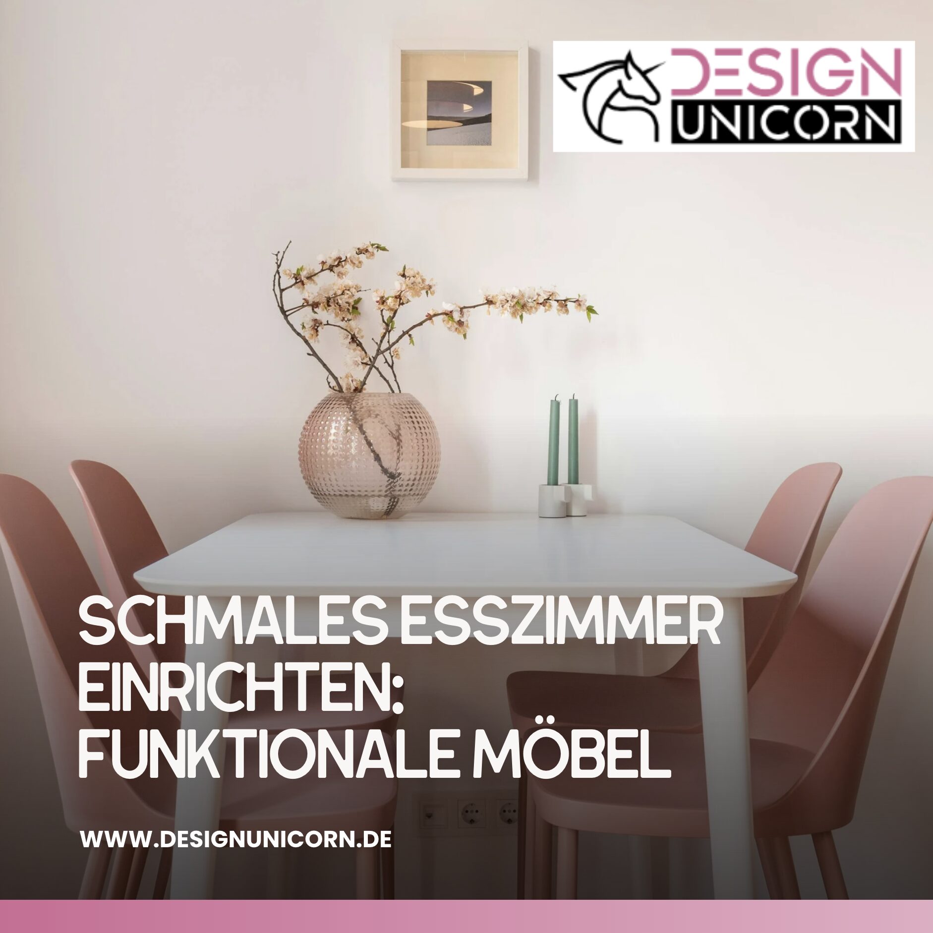 Schmales Esszimmer einrichten: Funktionale Möbel clever kombinieren