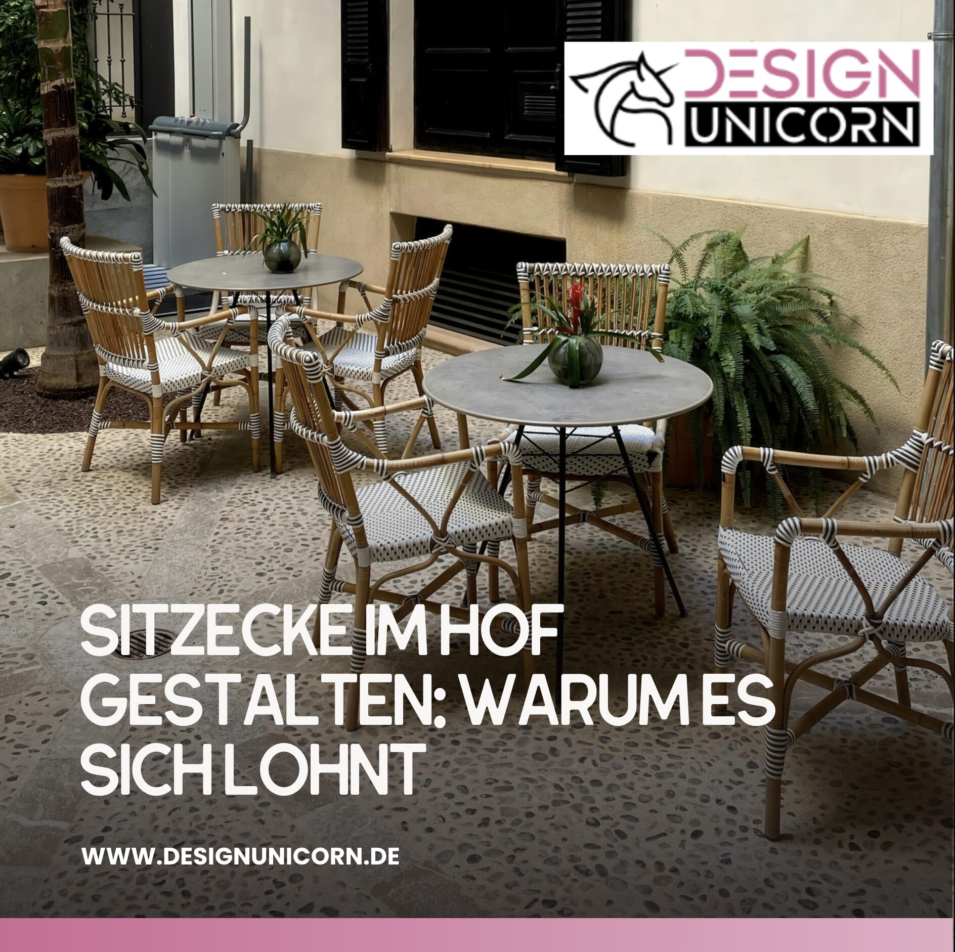 Sitzecke im Hof gestalten: Warum es sich lohnt