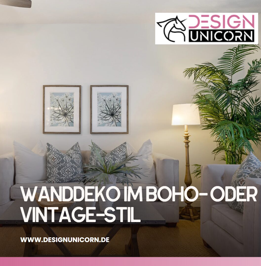 Wanddeko im Boho- oder Vintage-Stil