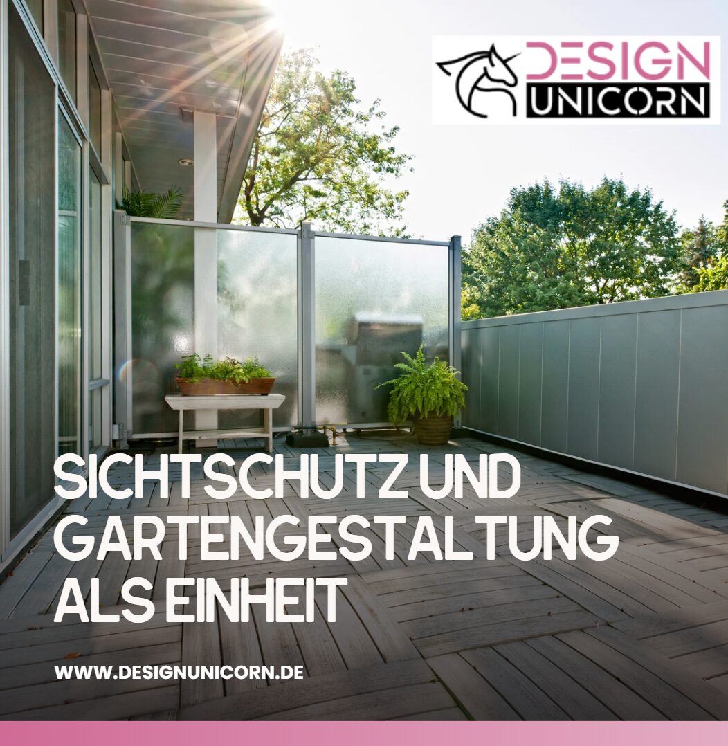 Kreativer Sichtschutz selber bauen Sichtschutz und Gartengestaltung als Einheit