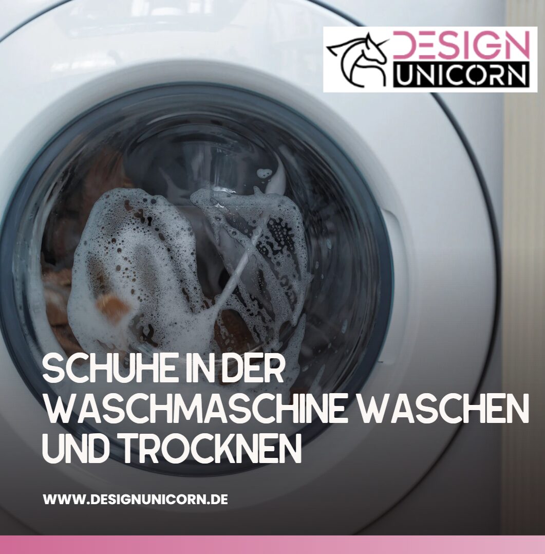 Schuhe in der Waschmaschine waschen und trocknen