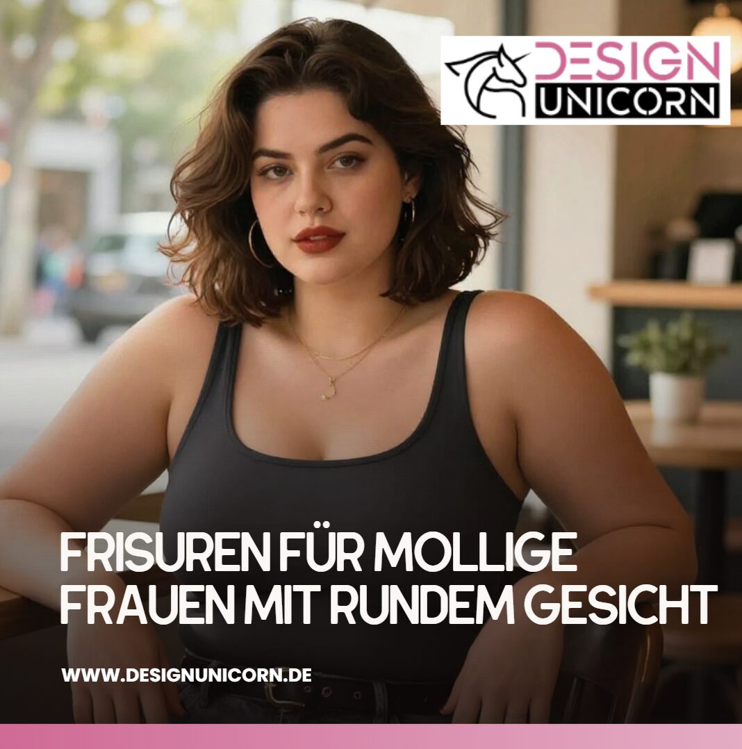 Frisuren für mollige Frauen mit rundem Gesicht bob