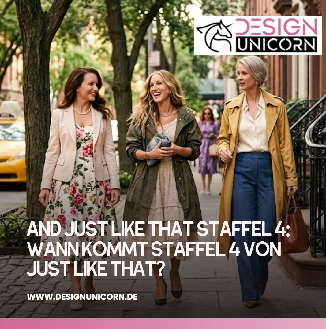 And Just Like That Staffel 4 Wann kommt Staffel 4 von Just Like That